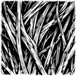 Detail: twig layering